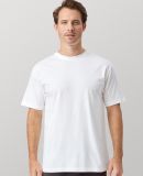 Cotton Heritage OU1690 Garment Dye Short Sleeve in White