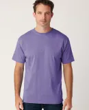 Cotton Heritage OU1690 Garment Dye Short Sleeve in Purple haze