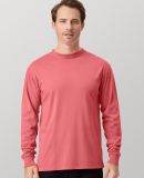 Cotton Heritage OU1964 Garment Dye Long Sleeve in Shiraz