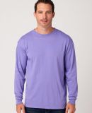 Cotton Heritage OU1964 Garment Dye Long Sleeve in Purple haze