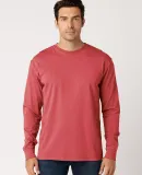 Cotton Heritage OU1964 Garment Dye Long Sleeve in Shiraz