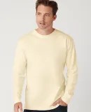 Cotton Heritage OU1964 Garment Dye Long Sleeve in Lemonade