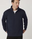 Cotton Heritage M2475 Quarter-Zip Fleece in Navy blazer
