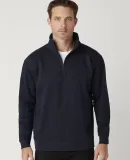 Cotton Heritage M2475 Quarter-Zip Fleece in Navy blazer