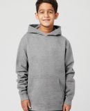 Cotton Heritage Y2550 Youth Pullover Fleece in Carbon grey