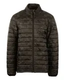 Burnside Clothing 8713 Elemental Puffer Jacket in Black camo