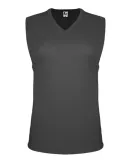 C2 Sport 5663 Women's Sleeveless V-Neck T-Shirt Graphite