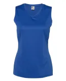 C2 Sport 5663 Women's Sleeveless V-Neck T-Shirt Royal