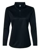 C2 Sport 5602 Women's Quarter-Zip Pullover Black