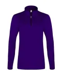 C2 Sport 5602 Women's Quarter-Zip Pullover Purple