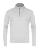 C2 Sport 5202 Youth Quarter-Zip Pullover White