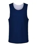 C2 Sport 5729 Reversible Mesh Tank Navy/ White