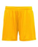 C2 Sport 5116 Women's Mesh Shorts Gold