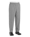 Chef Designs 5360 Baggy Chef Pants Black and White Check