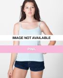 8316 American Apparel Cotton Spandex Jersey Camiso Pink