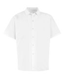 Chef Designs 5050L Poly/Cotton Cook Shirt Longer L in White