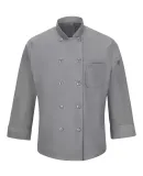 Chef Designs 042X Mimix™ Chef Coat with OilBlok Grey
