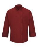 Chef Designs 042X Mimix™ Chef Coat with OilBlok in Fireball red