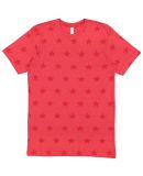 Code V 3929 Star Print Tee in Red star