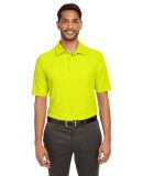 Core 365 CE112 Men's Fusion ChromaSoft™ Pique Po in Safety yellow