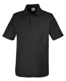 Core 365 CE112 Men's Fusion ChromaSoft™ Pique Po in Black