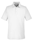 Core 365 CE112 Men's Fusion ChromaSoft™ Pique Po in White