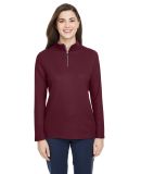 Core 365 CE405W Ladies' Fusion ChromaSoft™ Pique in Burgundy