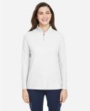 Core 365 CE405W Ladies' Fusion ChromaSoft™ Pique in White