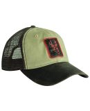 DRI DUCK 3002DD Waxy Cotton Trucker Buck Icon Cap Khaki