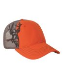 DRI DUCK 3307DD 3D Buck Cap Orange/ Graphite