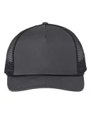 DRI DUCK 3012 Retro Rope Cap in Charcoal/ black/ black