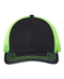 DRI DUCK 3357 Hudson Brights Cap in Black/ neon yellow