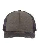 DRI DUCK 3358 Pique Trucker Cap in Rock/ camo