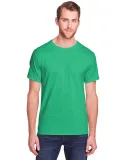 Fruit of the Loom IC47MR Unisex Iconic T-Shirt Irish Green Heather