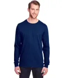 Fruit of the Loom IC47LSR Unisex Iconic Long Sleev J. Navy