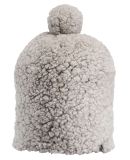 J America 5006 Epic Sherpa Knit Beanie Oatmeal Heather