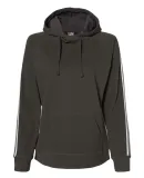 J America 8640 Rival Fleece Hooded Sweatshirt Black