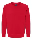 J America 8641 Rival Fleece Crewneck Sweatshirt Red