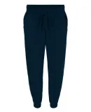 J America 8643 Women's Rival Fleece Joggers in Navy