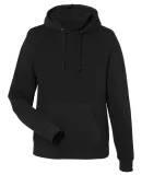 J America 8879 Gaiter Fleece Hooded Sweatshirt Black