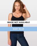 8320 American Apparel Cotton Spandex Jersey Bra-Ca Baby Blue