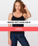8320 American Apparel Cotton Spandex Jersey Bra-Ca Coral