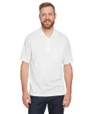 Harriton M348P Men's Advantage Snag Protection Plu WHITE