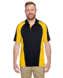 Harriton M385 Men's Advantage Snag Protection Plus BLK/ S YL/ DK CH