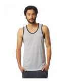 Alternative Apparel 1997 Marine Eco-Jersey Tank Eco Ivory Seaside Stripe
