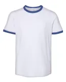 Alternative Apparel K5103 Youth Vintage Jersey Kee White/ Vintage Royal