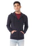 Alternative Apparel 8805PF Eco-Cozy Fleece Zip Hoo in Black