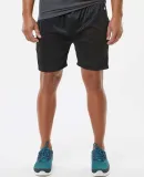 Badger Sportswear 4146 B-Core 5" Pocketed Shorts in Black