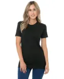 Bayside Apparel 5810 Women's USA-Made Triblend Sho Tri Black