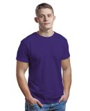 Bayside Apparel 9500 Unisex Fine Jersey Crew Tee in Purple